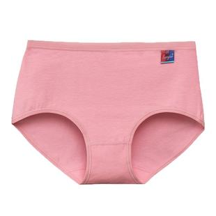 女士内裤女纯棉中腰100%全棉裆夏季透气大码胖mm少女学生三角裤头