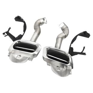 适用奔驰gle53尾喉GLS400GLE350450GLC260L改装AMG63后唇四出尾喉