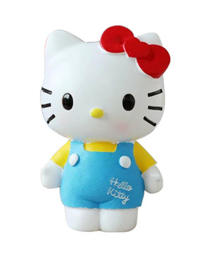 HelloKitty猫石膏彩绘存钱罐