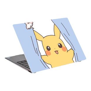 皮卡丘笔记本电脑保护壳适用苹果macairM1A2337M2A2338外壳pro14.2A2442装饰A1466定制A2941保护壳2023配件
