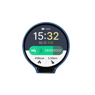 微雪 树莓派 1.28寸圆形显示屏 LCD屏幕 模块 板载GC9A01 SPI通信