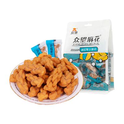 众望椒盐味小麻花零食290g×3袋