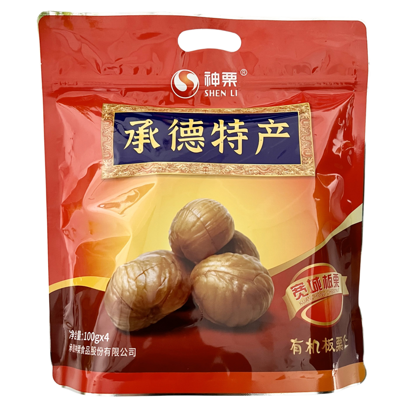 承德特产神栗有机板栗仁400g礼袋