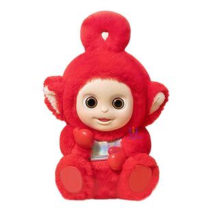 POPMART泡泡玛特天线宝宝系列多彩手办搪胶毛绒盲盒小波送女孩