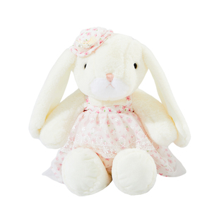 伶俐兔子玩偶公仔可爱毛绒玩具女孩毕业礼物床上抱安抚娃娃