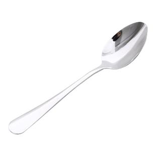 居家不锈钢勺子咖啡搅拌勺小叉子家用餐具长调羹汤匙长柄勺小汤勺