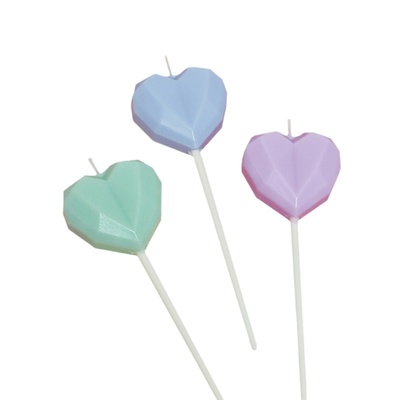 ins红色浪漫钻石清新生日蛋糕