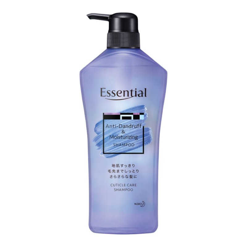 KAO Essential锁水净化系列去头屑保湿洗发露发止痒700ml去屑止痒