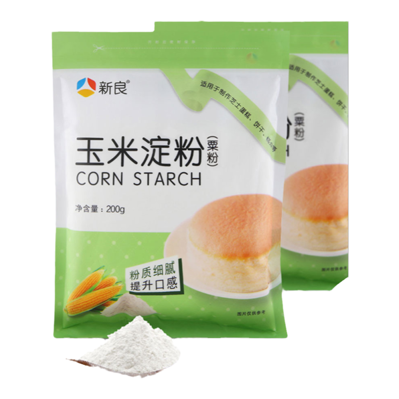 玉米定粉淀粉水勾芡厨房炒菜新良烘焙家用食用粟粉生粉烹调勾芡