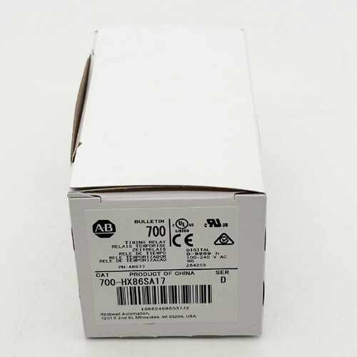 溢价-700-HX86SA17时间继电器罗克韦尔Allen-Bra