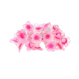 梅花灯串户外装饰灯花瓣灯桃花灯室内装扮小彩灯小花灯场景氛围灯