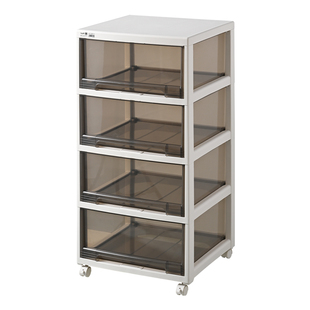 多层床头收纳柜零食置物架子家用收纳架客厅可移动落地储物架卧室