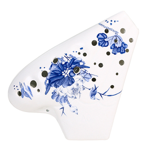 木火陶笛三管AC调进阶专业演奏青花瓷复3管熏烧中音C调吹奏乐器