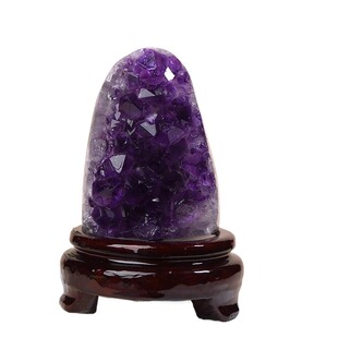 乌拉圭天然紫晶洞办公室水晶洞小紫水晶摆件客厅紫晶簇紫金洞招财