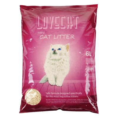 爱宠爱猫原味水蜜桃豆腐猫砂包邮