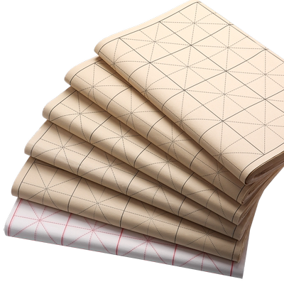 500张米字格毛笔书法纸练习用纸