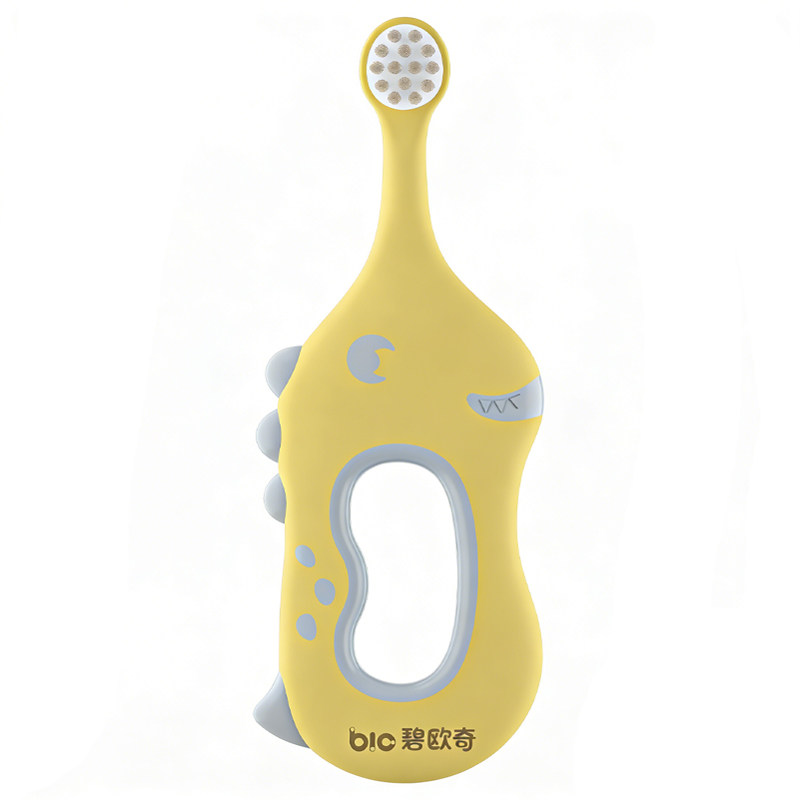 碧欧奇儿童牙刷婴儿宝宝0到3岁2岁软毛乳牙牙刷口腔清洁护齿专用