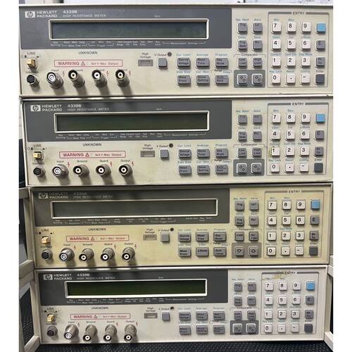 【议价】HP4339A高阻测试仪安捷伦现货可配套各类原装夹具贴