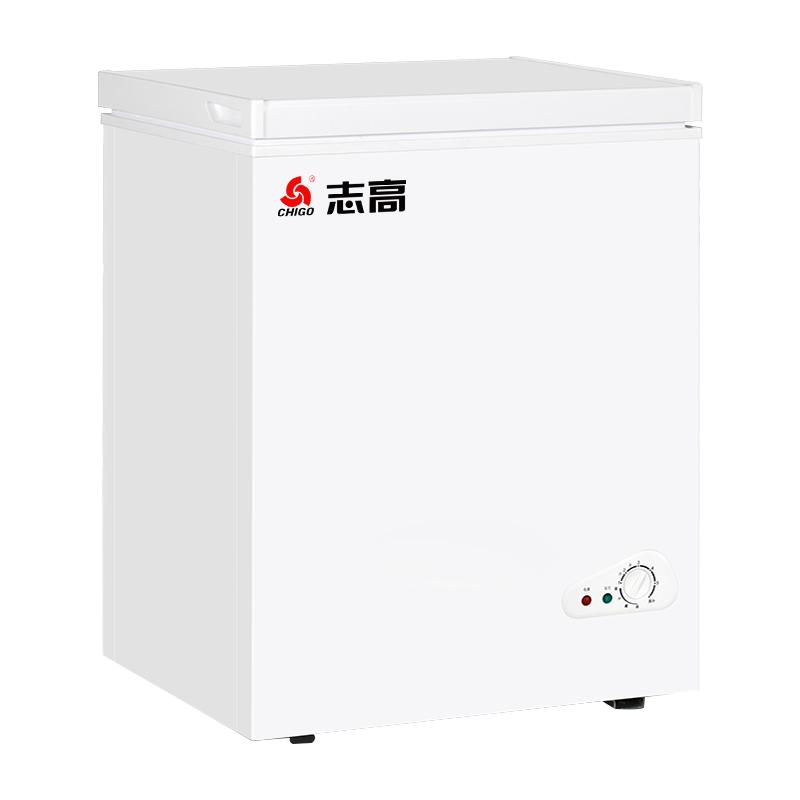 志高冰柜小型家用冰箱卧式商用大容量一级能效冷冻冷藏迷你小冷柜