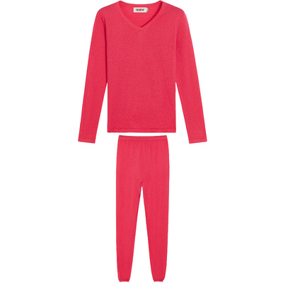 恒源祥女士质感精纺纯羊绒内衣新