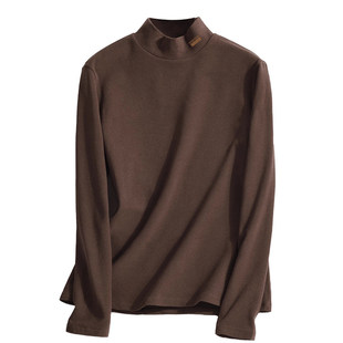 都市丽人绒德打底衫女内搭可外穿冬季女士中领保暖半高领上衣厚Y