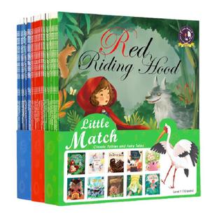 盖世童书小火柴Little Match儿童英语故事绘本原版英文绘本世界经典童话故事书精美插画启蒙幼儿支持小怪兽点读笔