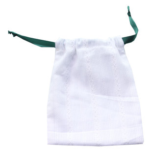 清新棉麻收纳布袋子束口拉绳袋棉布袋收纳袋束口袋卫生巾小布袋
