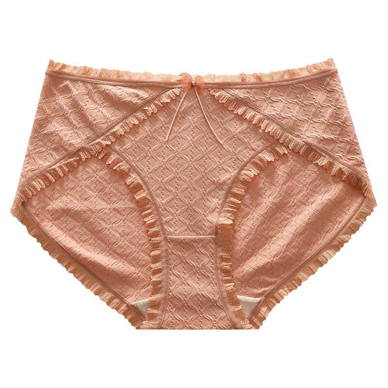 性感高开叉包臀纯棉内裤女