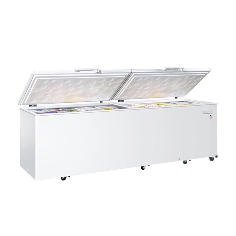 Haier/海尔冷柜1028升商用大容量卧式单冷冻冷藏冰柜 BC/BD-1028T