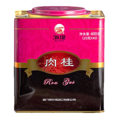 海堤茶叶旗舰店肉桂茶400g罐装乌龙茶肉桂岩茶AT118N