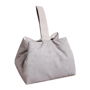 春泥手工布艺织锦收纳包旅行便携茶艺包盖碗茶壶茶杯收纳袋茶事包