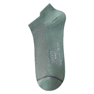 雅鹿袜子男短袜纯棉隐形薄款夏款防臭吸汗夏季短筒袜不掉跟船袜