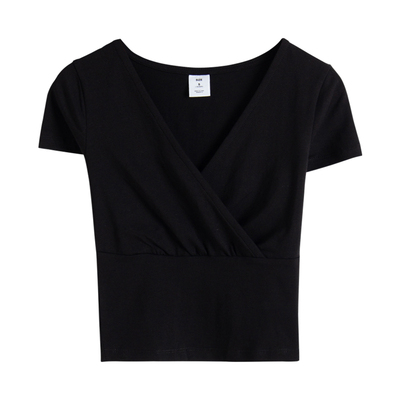 短袖T恤性感打底衫纯棉女