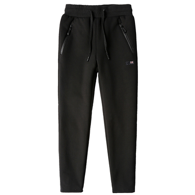 冬季男士休闲男加绒加厚运动裤