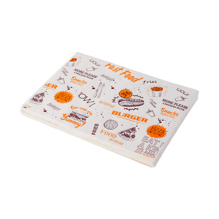 三明治包装纸可微波加热汉堡纸包饭团防油纸一次性西餐垫纸食品级