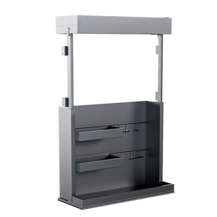 厨房电动升降拉篮智能语音感应橱柜垂直吊柜下拉式调味拉篮升降机