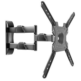液晶电视机32 75 80寸横竖屏90旋转支架拉伸竖屏电视挂架伸缩架