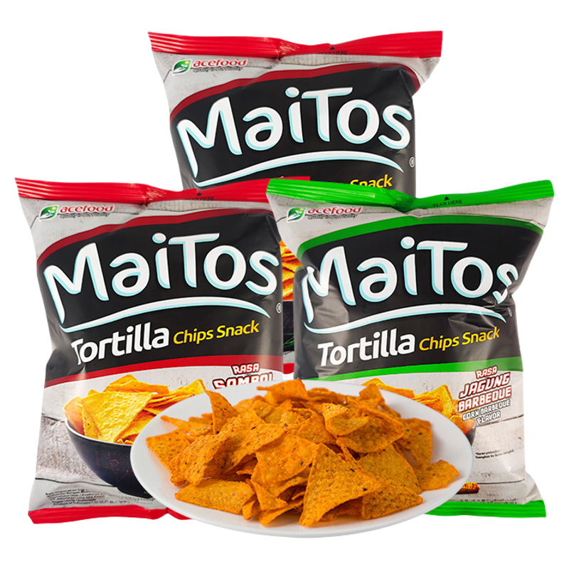 【自营】印尼Maitos玉米70g片墨西哥小吃薯片膨化办公室休闲零食