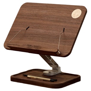 阅读架看书支架儿童学生桌面升降阅读书架实木绘本多功能读书支架