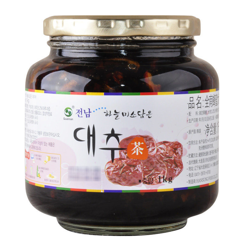 韩国进口全南大枣茶1KG