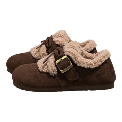 回力加绒勃肯鞋女款冬季热销中