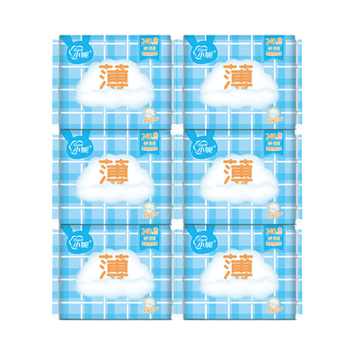 特薄棉柔日用卫生巾小妮牌240mm