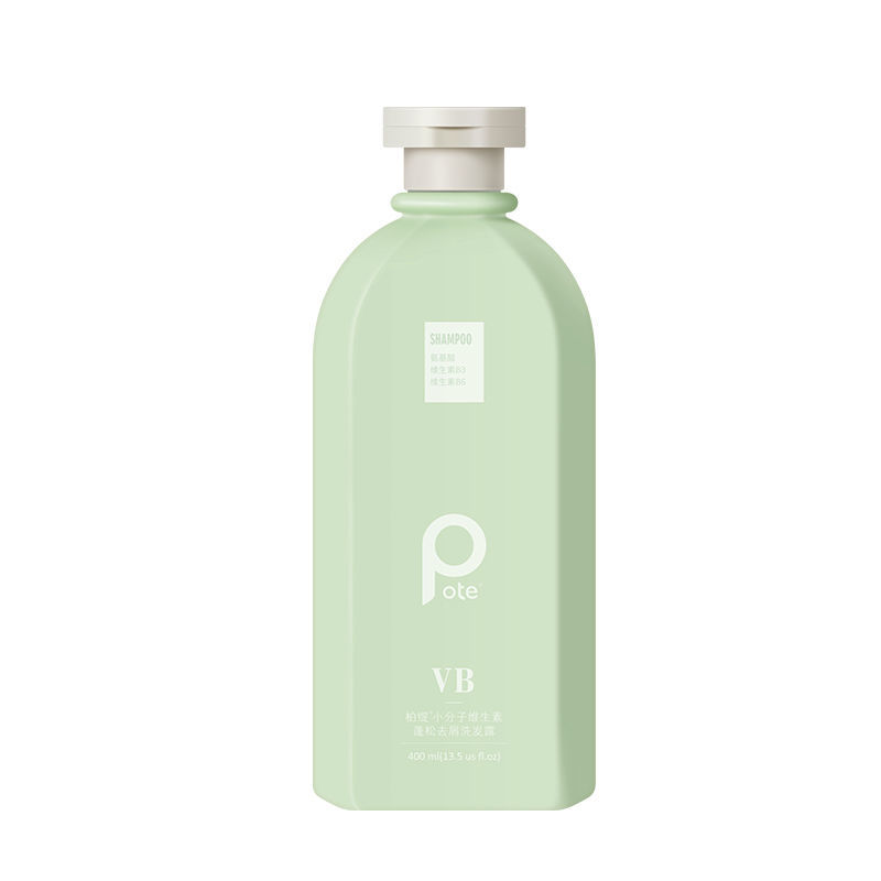 Pote柏缇VB洗发水小分子维生素蓬松去屑洗发露清爽控油苦参400ml