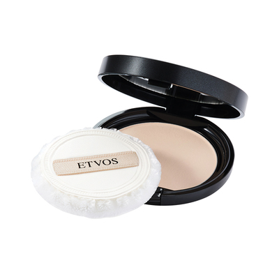 etvos矿物防晒定妆防水蜜粉饼