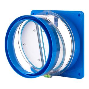 油烟机止逆阀厨房专用烟道止回阀逆止阀通用排烟管160180排烟阀