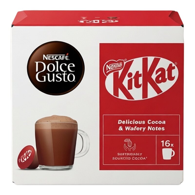 NESCAFE雀巢咖啡 Dolce Gusto KitKat可可胶囊朱古力风味胶囊16粒