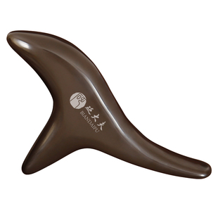 正品砭石三角雀按摩器手部颈椎按摩锥脚底足疗棒足底穴位按压工具