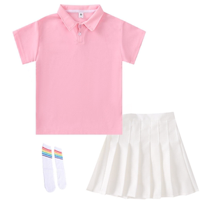 六一儿童糖果色POLO衫演出服