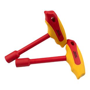 开拓VDE认证台湾新能源电动汽车维修专用工具电工绝缘T型套筒扳手