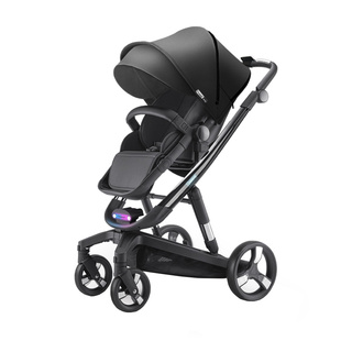 【智能】ibelieve爱贝丽未来8S新生儿智能跟随刹车婴儿车摇篮哄睡